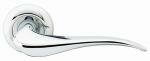 Alladin Door Handle on Rose - Frelan